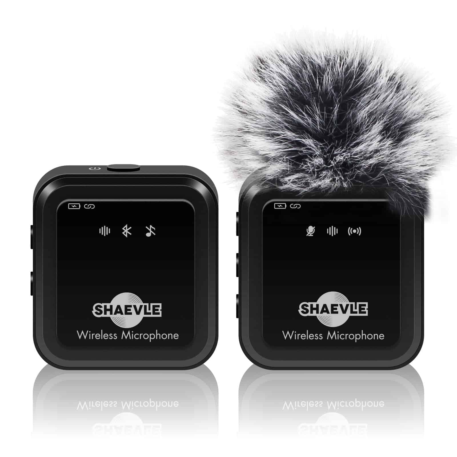 Micrófono inalámbrico de solapa Shaevle para