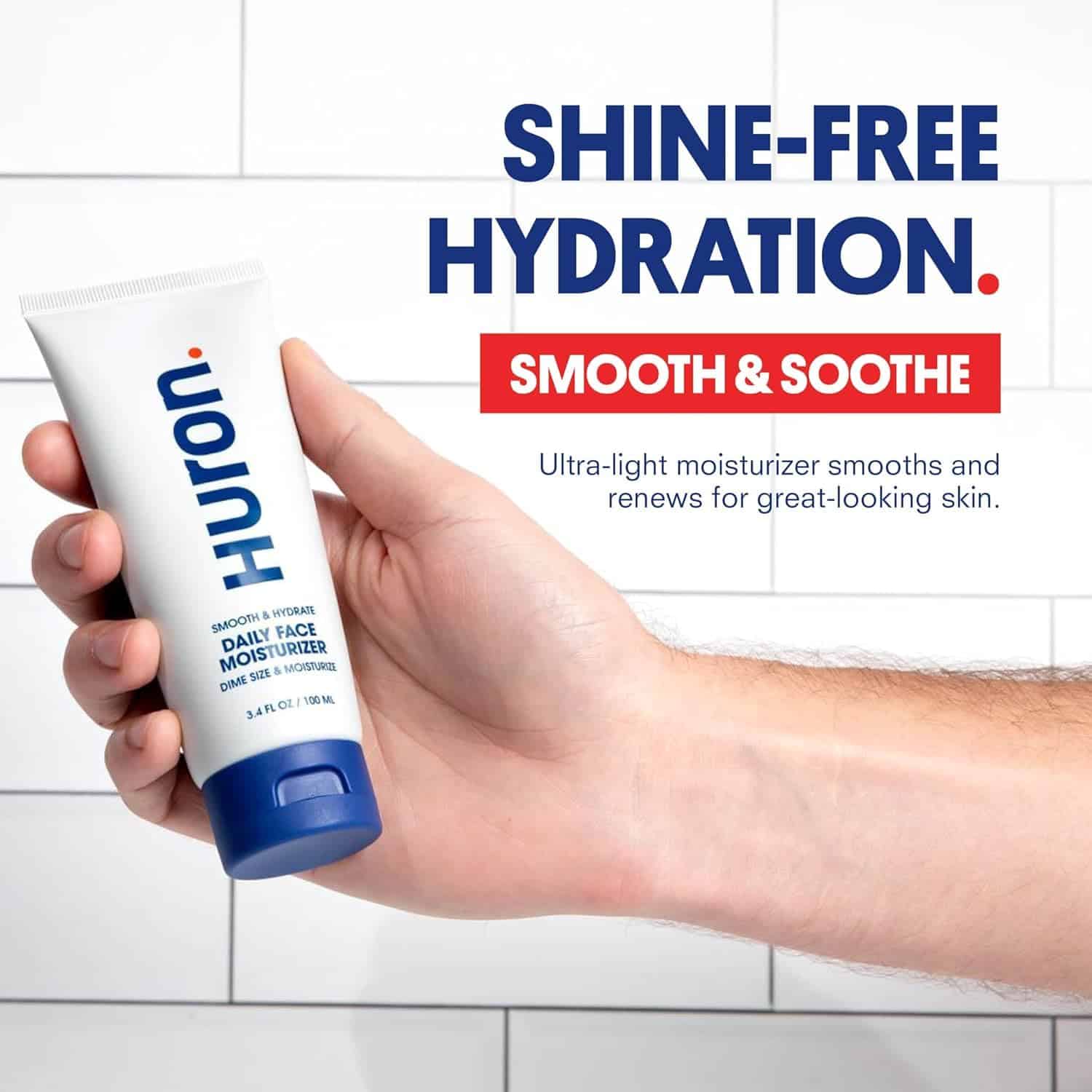 Hidratante Facial para Hombres de Huron - Ligero, Soothing, - Imagen 3