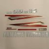 Calcomanías de reemplazo postventa para Yamaha 9.9hp y 15hp