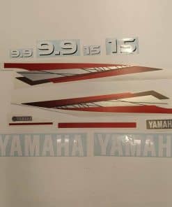 Calcomanías de reemplazo postventa para Yamaha 9.9hp y 15hp