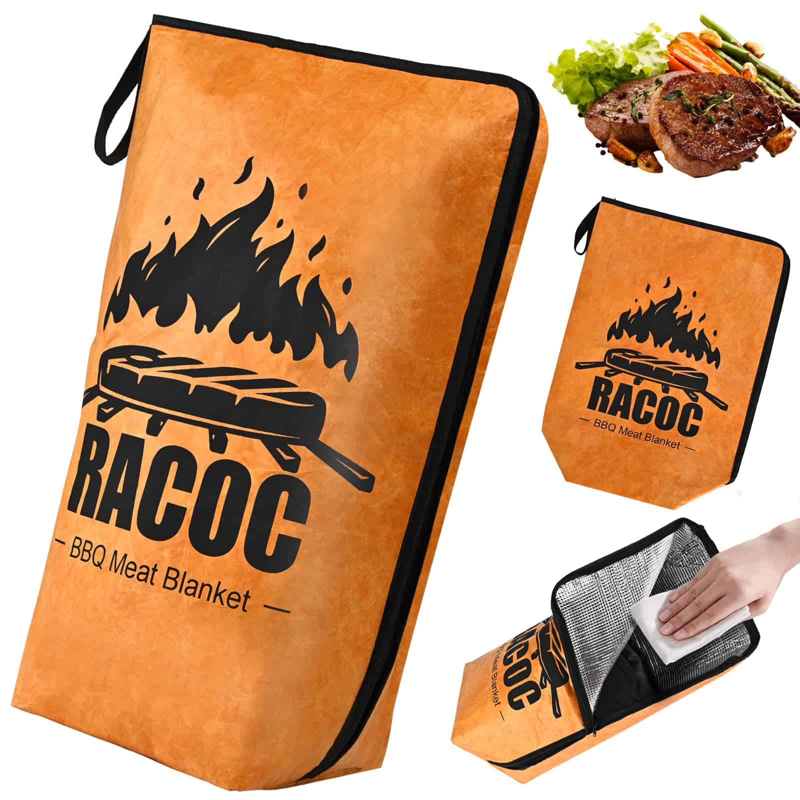 Manta para descansar carne RACOC BBQ, Manta de descanso
