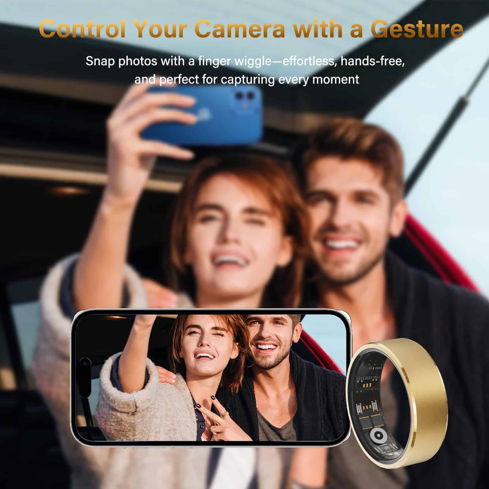 Anillo Inteligente de Fitness para Hombres y Mujeres - - Imagen 6