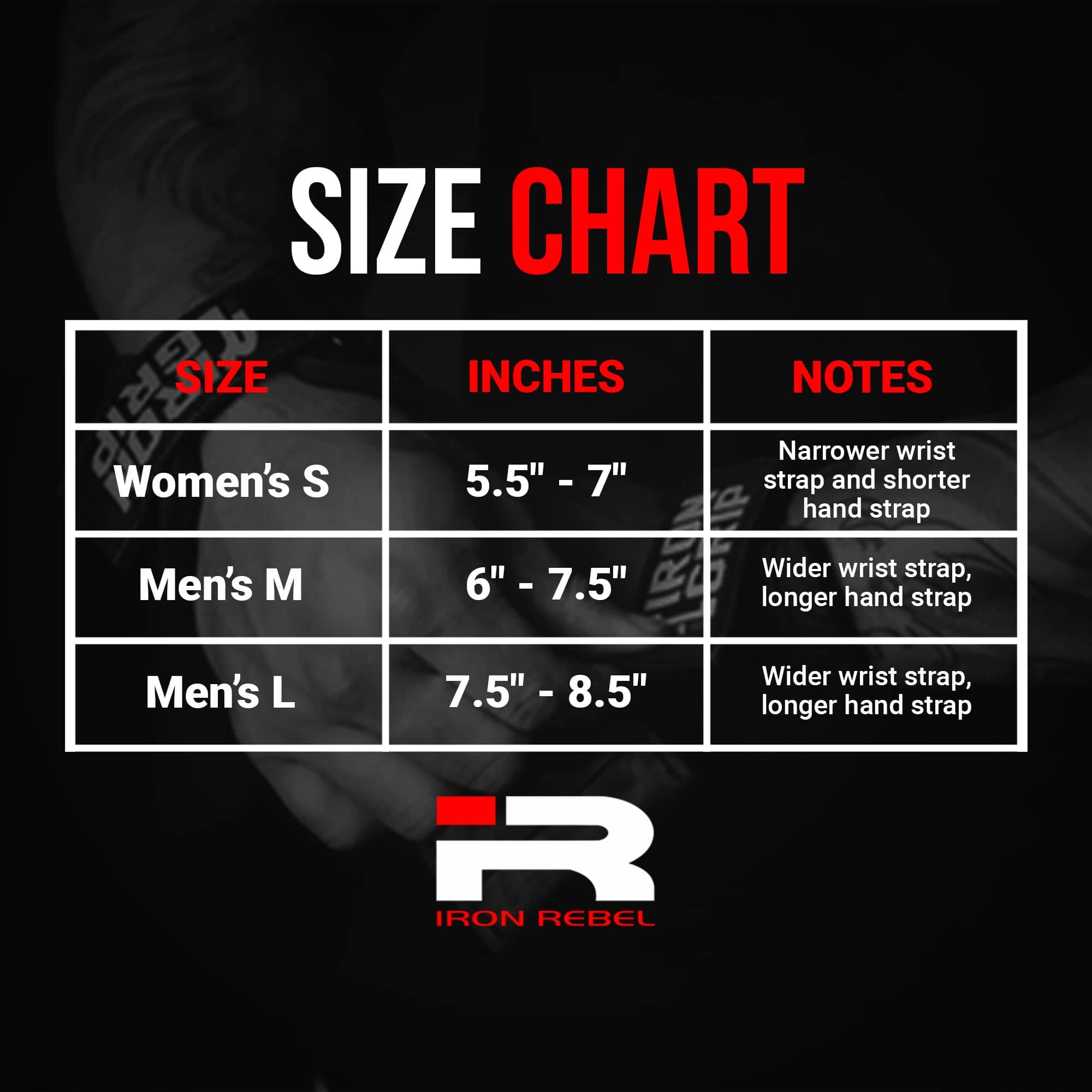 Iron Rebel Iron Grip Wrist Wraps, Protector de Muñeca - Imagen 6