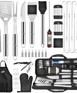 Set de Accesorios para Parrilla Kaluns, -Acero inoxidable