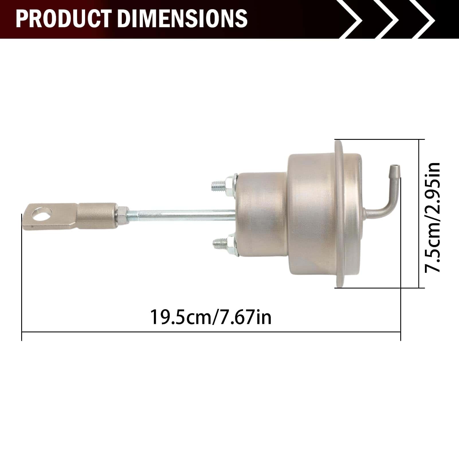 Actuador de la Wastegate del Turbo 12679396 para Equinox - Imagen 4