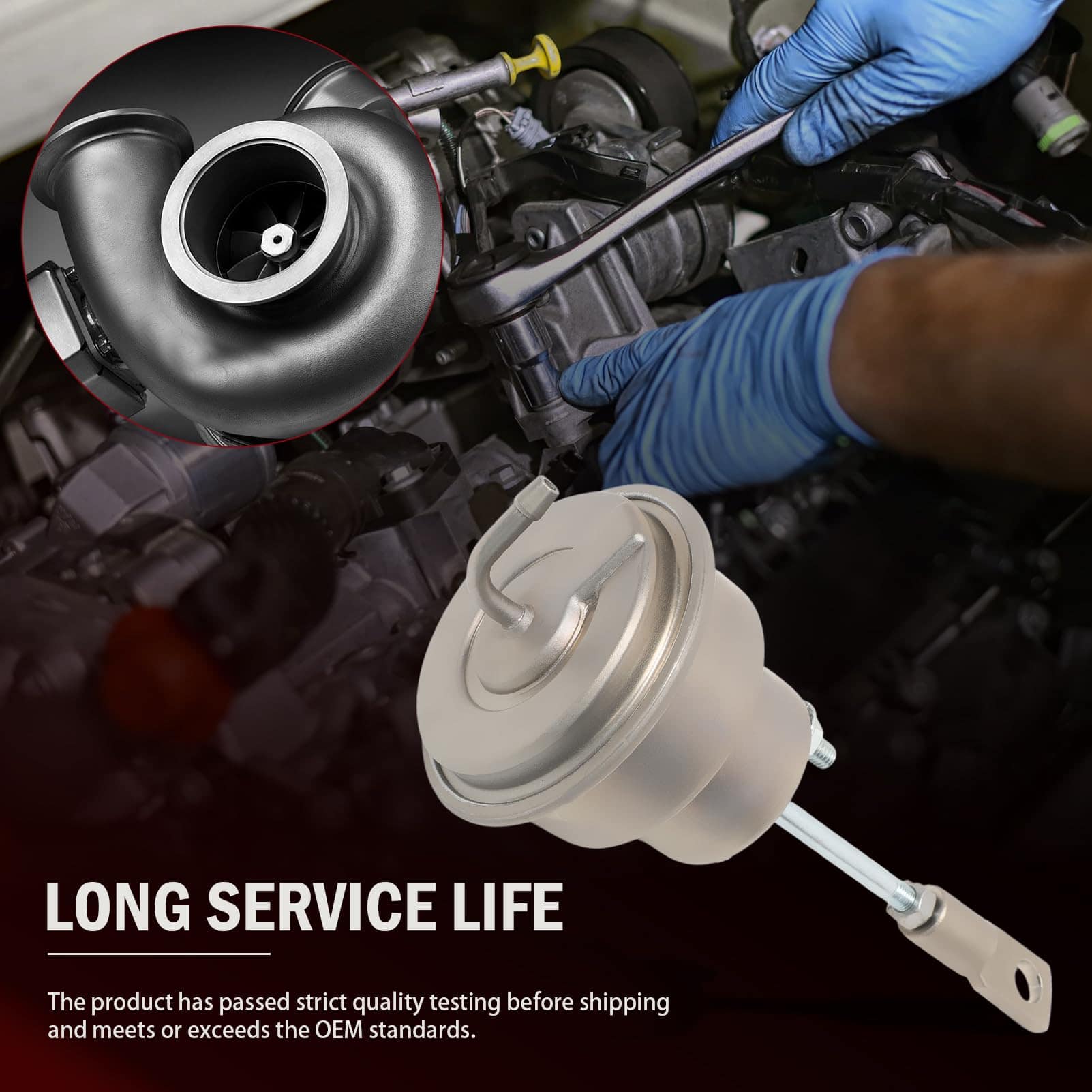 Actuador de la Wastegate del Turbo 12679396 para Equinox - Imagen 6