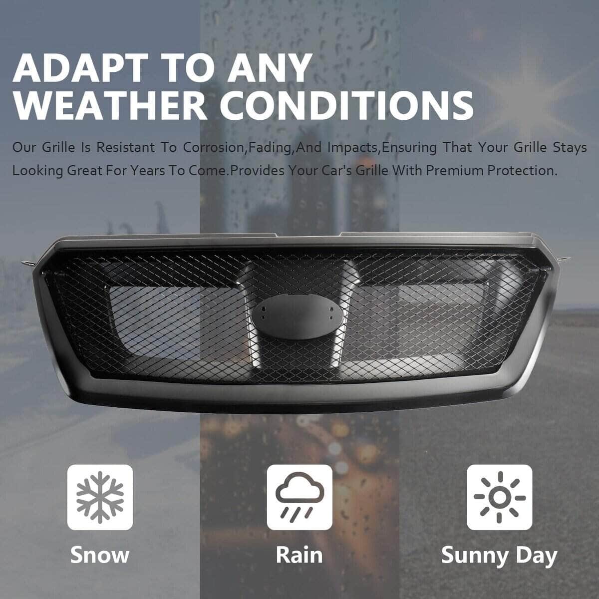 Parrilla delantera estilo deportivo OSNLEW compatible con - Imagen 7