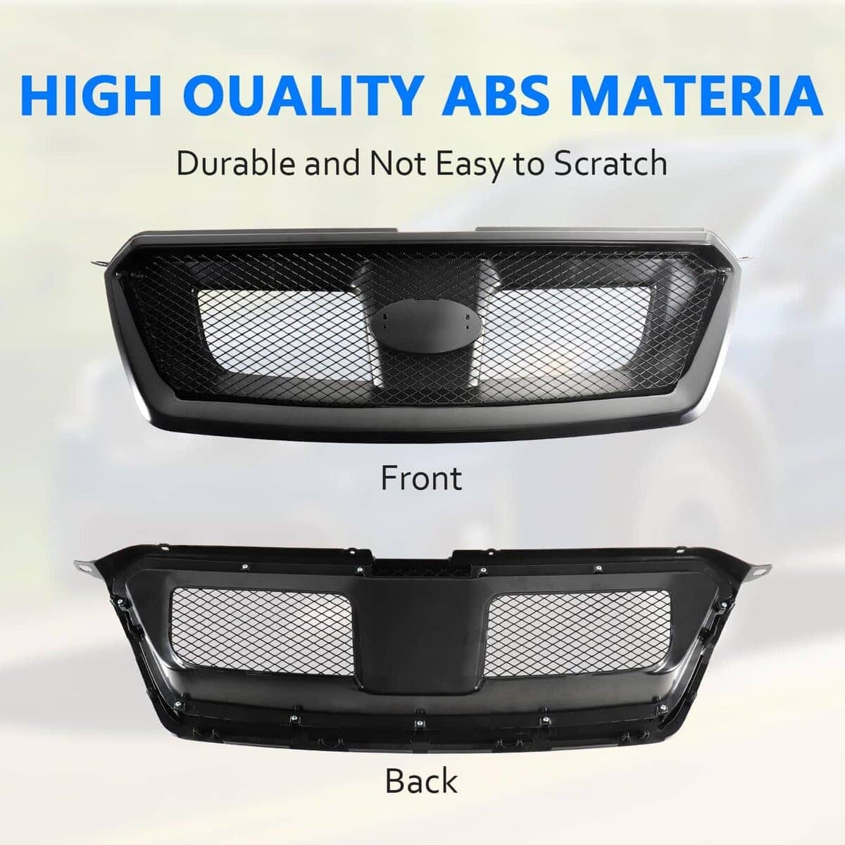 Parrilla delantera estilo deportivo OSNLEW compatible con - Imagen 6