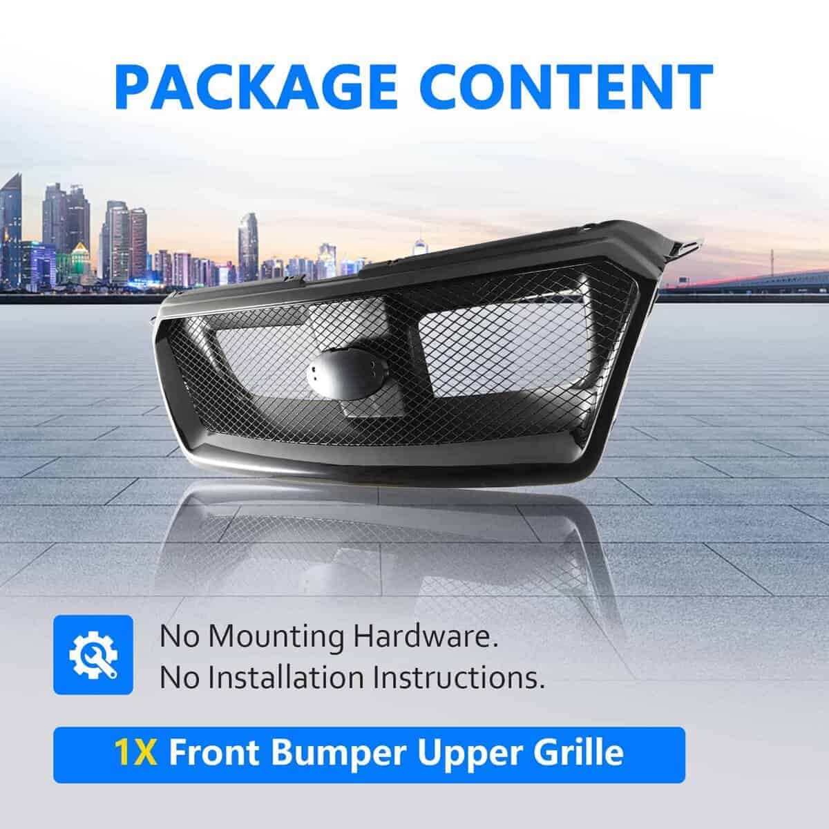 Parrilla delantera estilo deportivo OSNLEW compatible con - Imagen 8