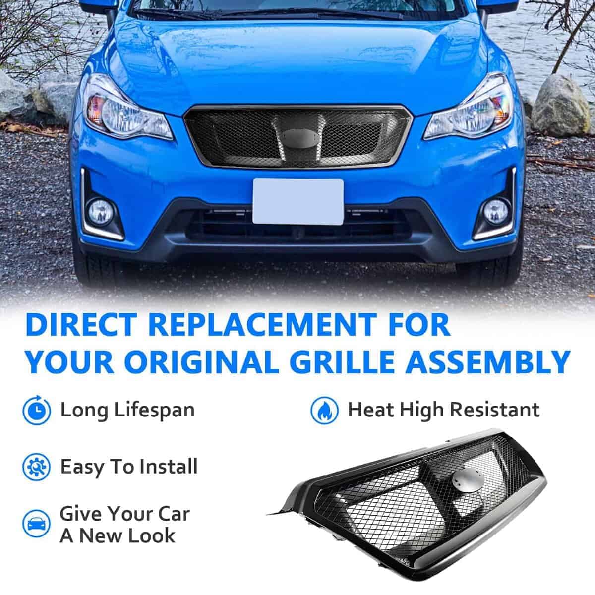 Parrilla delantera estilo deportivo OSNLEW compatible con - Imagen 4