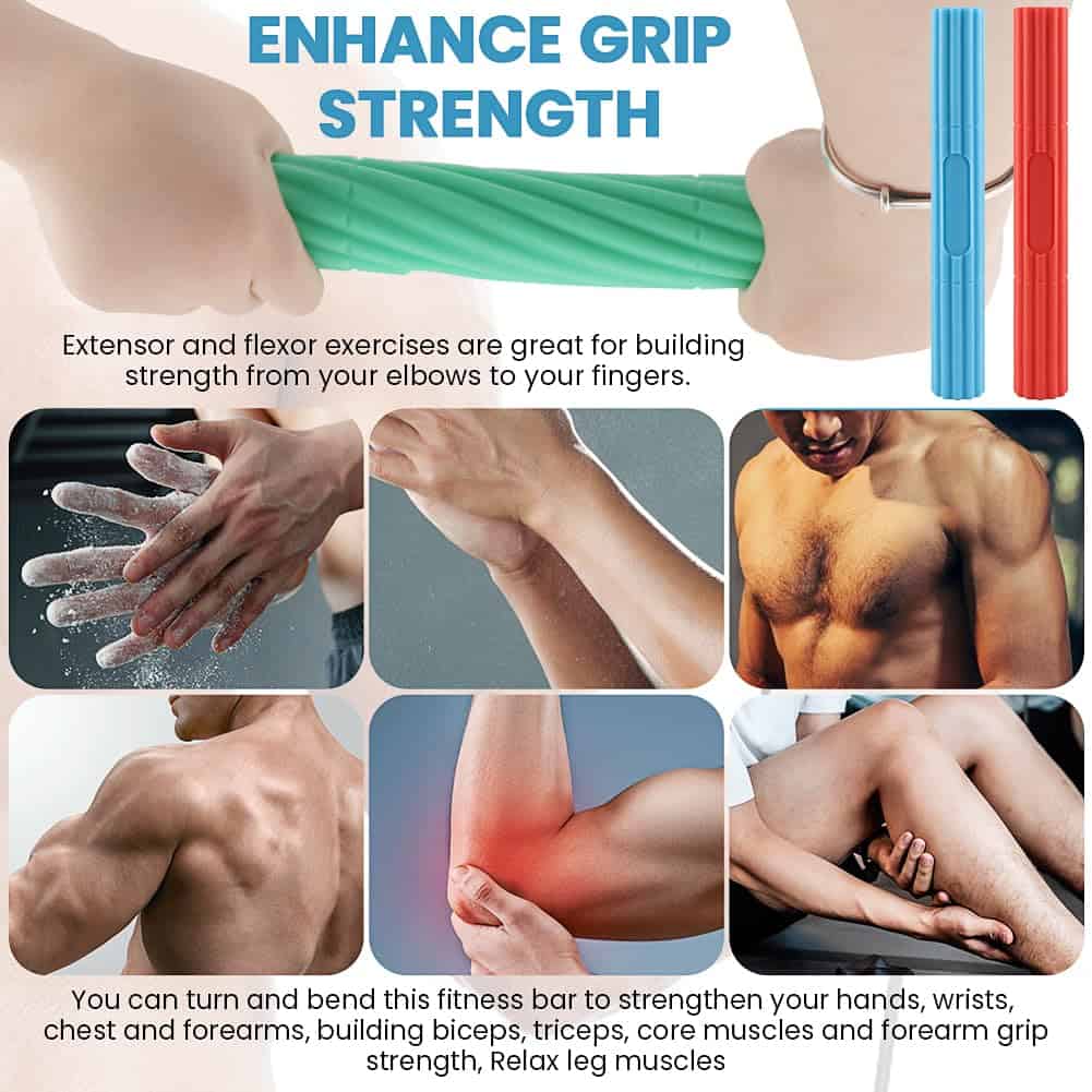 3 Piezas de Barras de Resistencia Flex,Torcer Barras de - Imagen 5