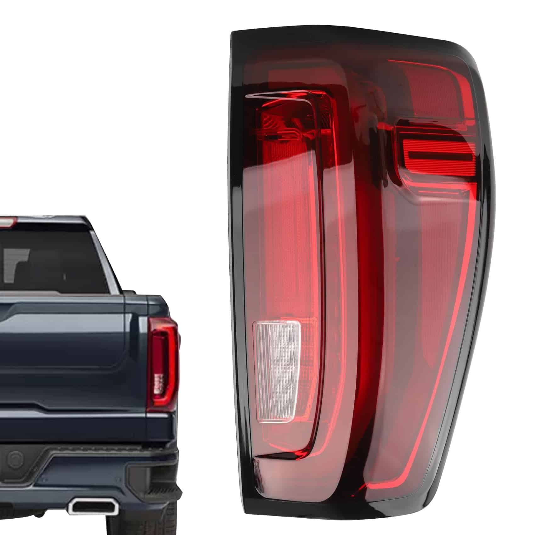 Ensamblaje de Luz Trasera LED Compatible con GMC Sierra
