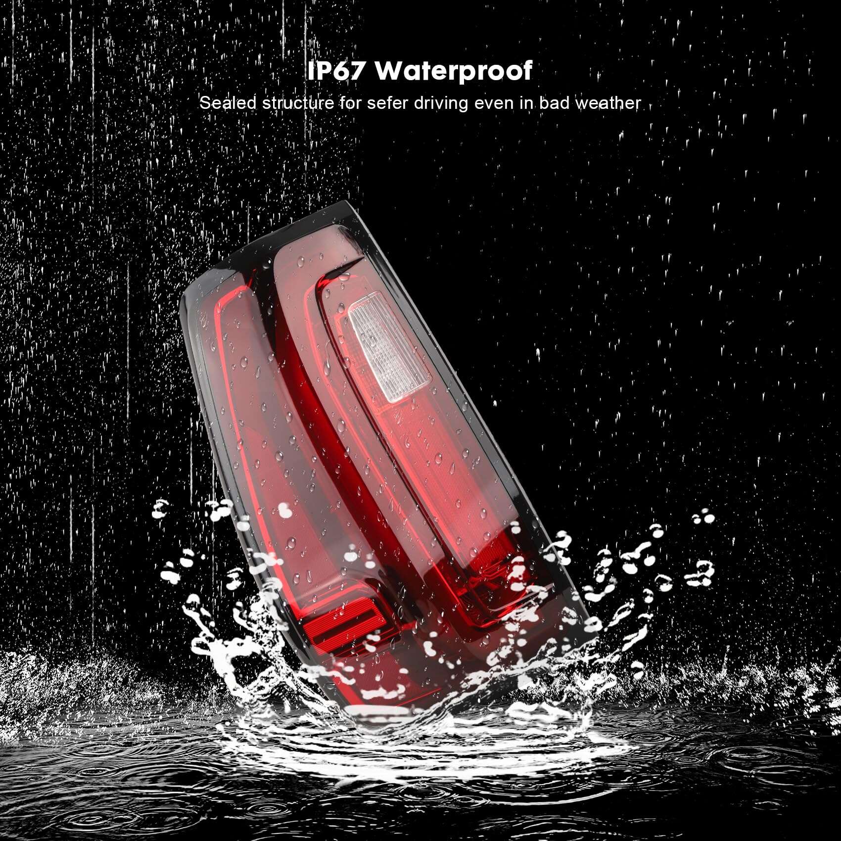 Ensamblaje de Luz Trasera LED Compatible con GMC Sierra - Imagen 5