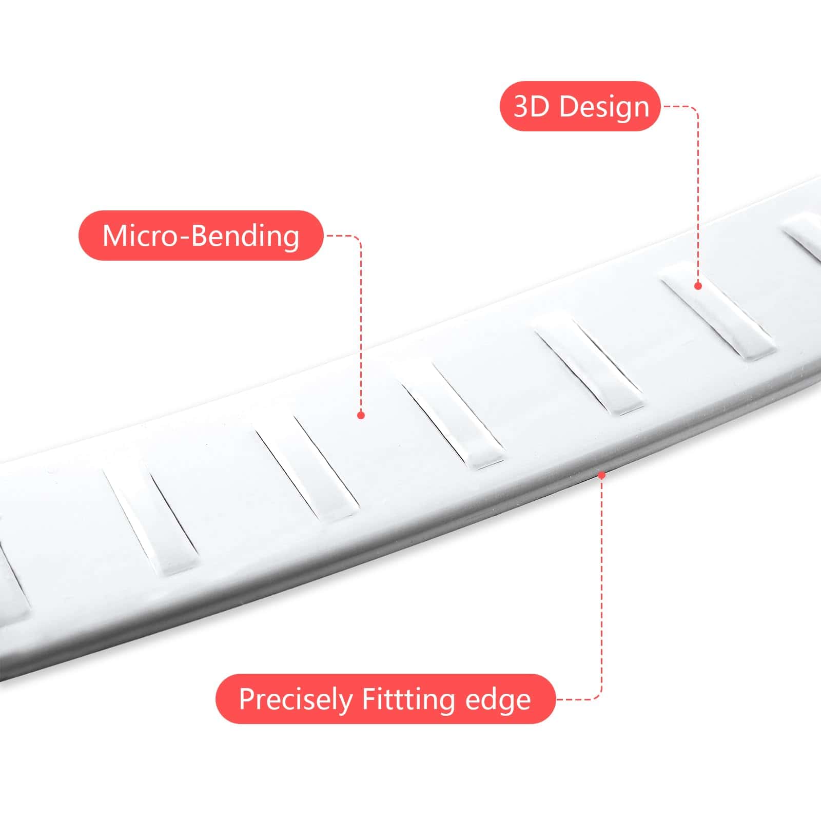 Protector de parachoques trasero OSNLEW compatible con - Imagen 4