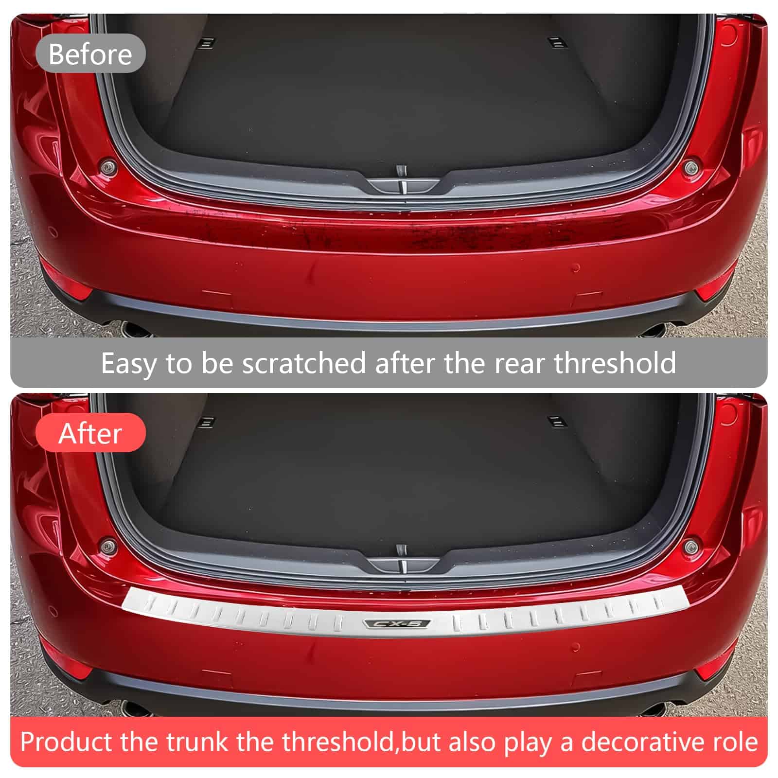 Protector de parachoques trasero OSNLEW compatible con - Imagen 3