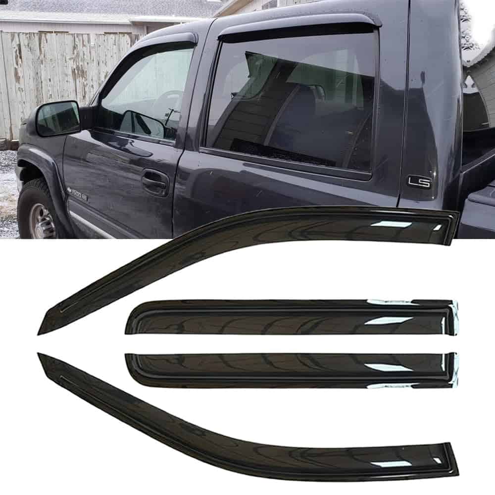 Lifeinfinity Deflector de Viento Original 4pcs, Viseras - Imagen 3