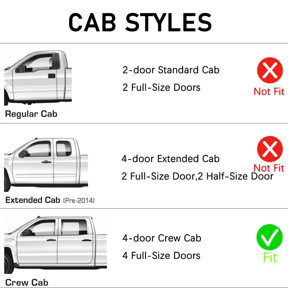 Lifeinfinity Deflector de Viento Original 4pcs, Viseras - Imagen 6