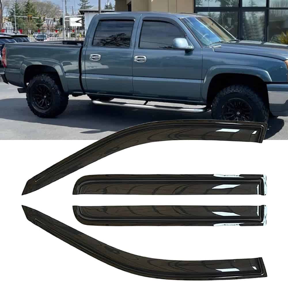 Lifeinfinity Deflector de Viento Original 4pcs, Viseras - Imagen 4