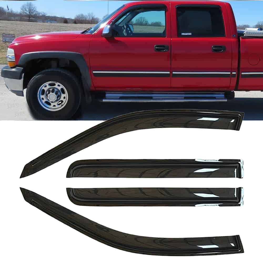 Lifeinfinity Deflector de Viento Original 4pcs, Viseras