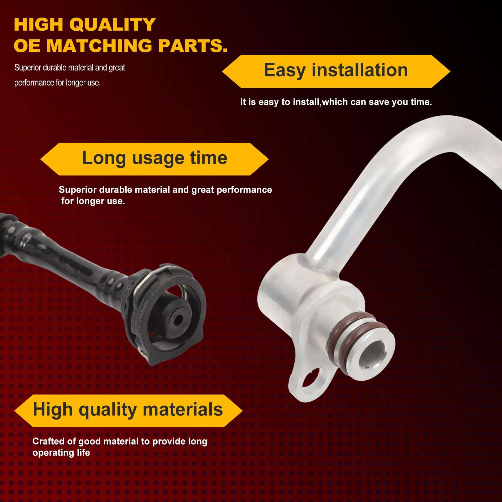 1665001091 Radiador Manguera de Desbordamiento y Tubo de - Imagen 5