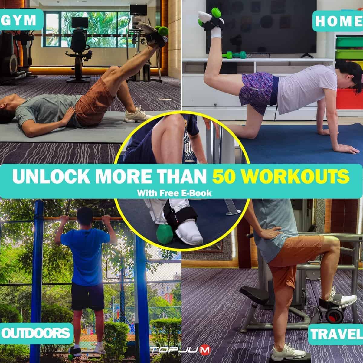 Accesorio Original de Pesas para el Pie, Accesorio de Pesas - Imagen 7