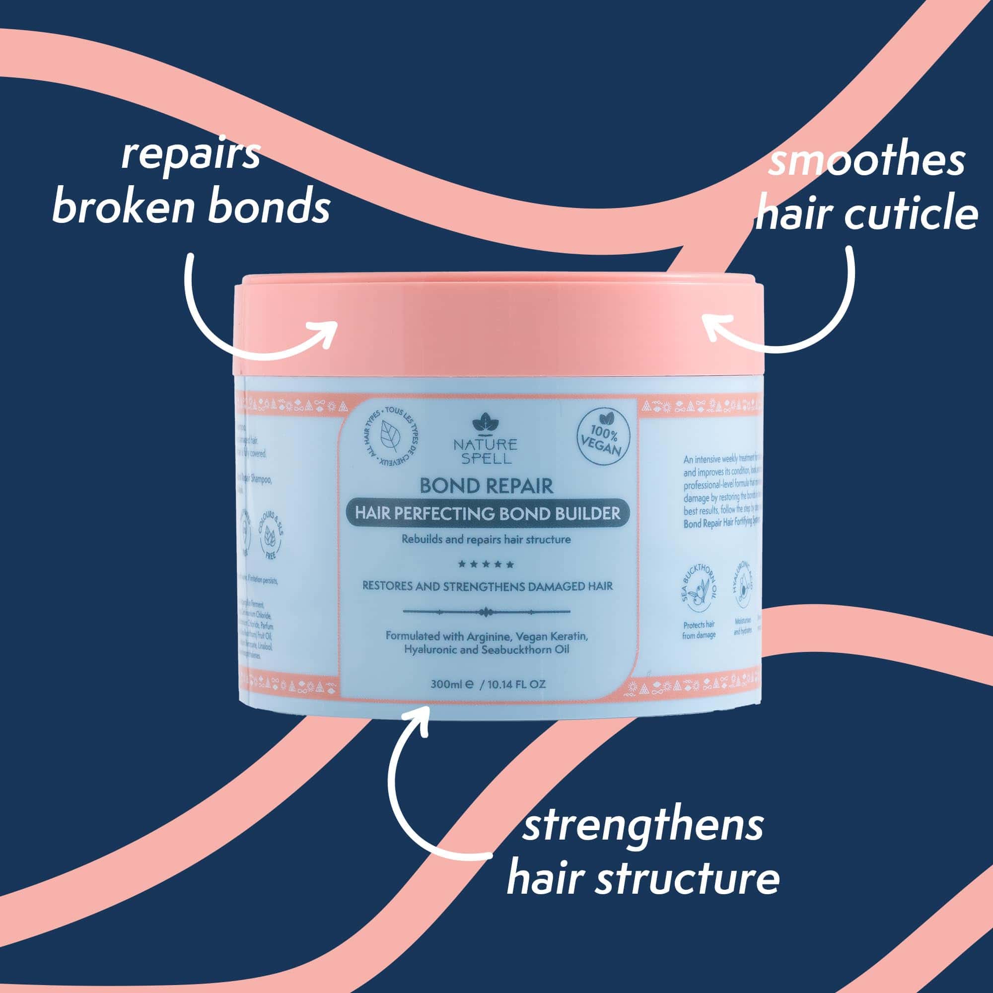 Colección de Cuidado Capilar Nature Spell Bond Repair, - Imagen 4