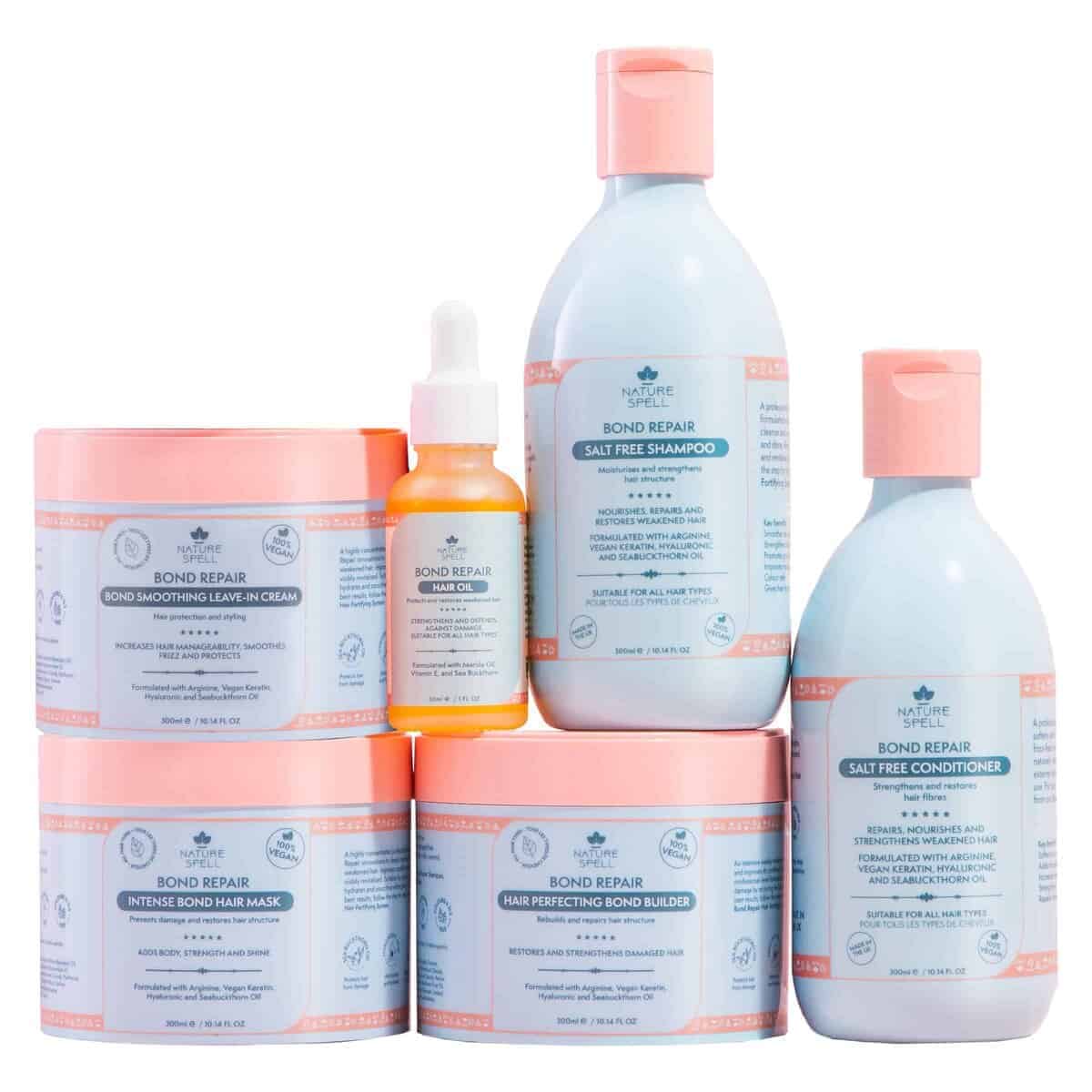 Colección de Cuidado Capilar Nature Spell Bond Repair,