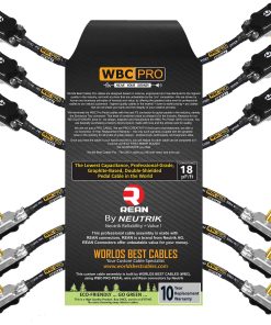 6 Unidades - 4 Pulgadas - WBC-PRO-Pedal � 22 AWG - Baja