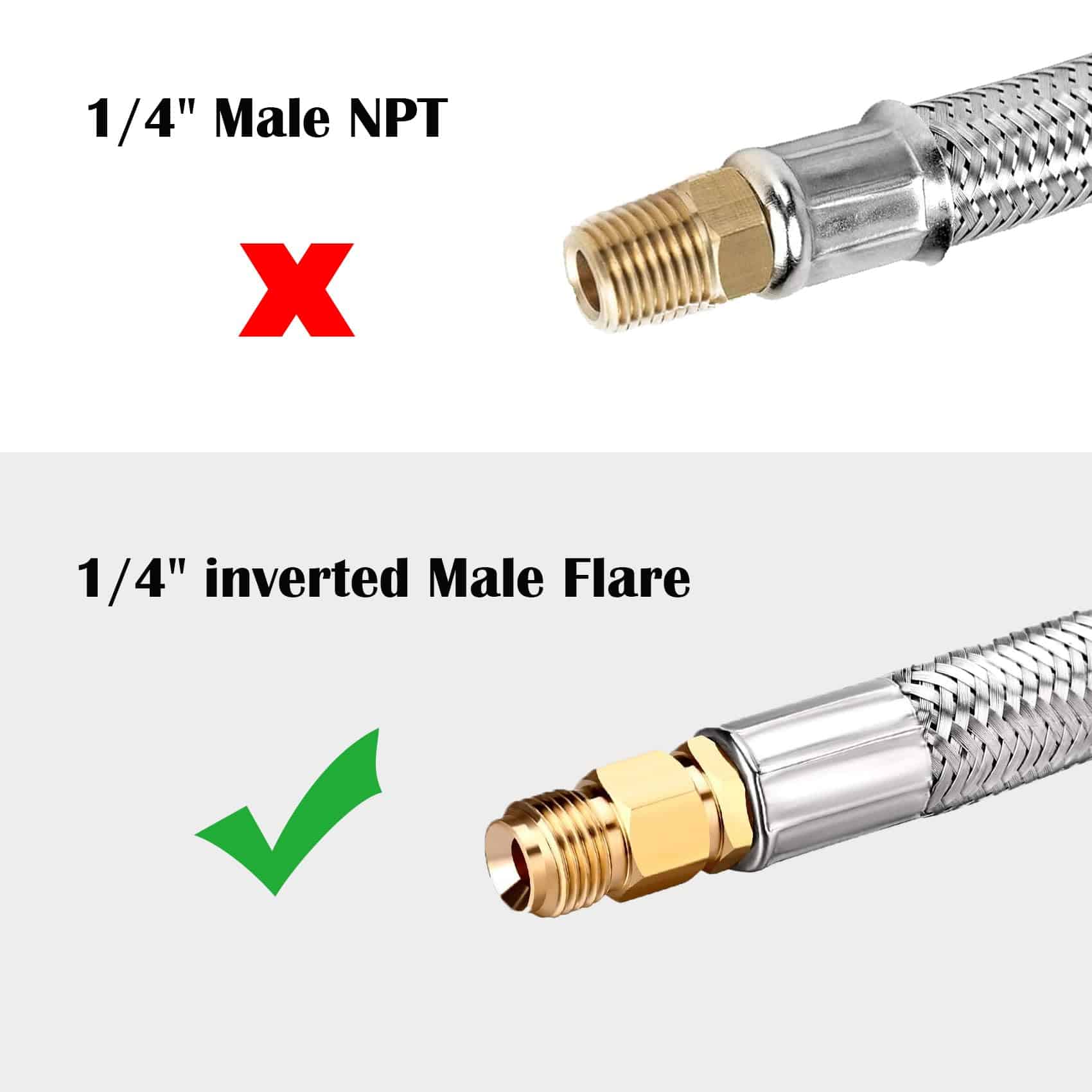 Manguera de Pigtail de Propano para RV con Conexión - Imagen 7