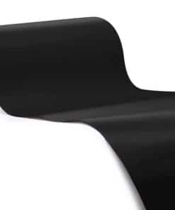 Rollo de cinta adhesiva de vinilo negro mate con liberación
