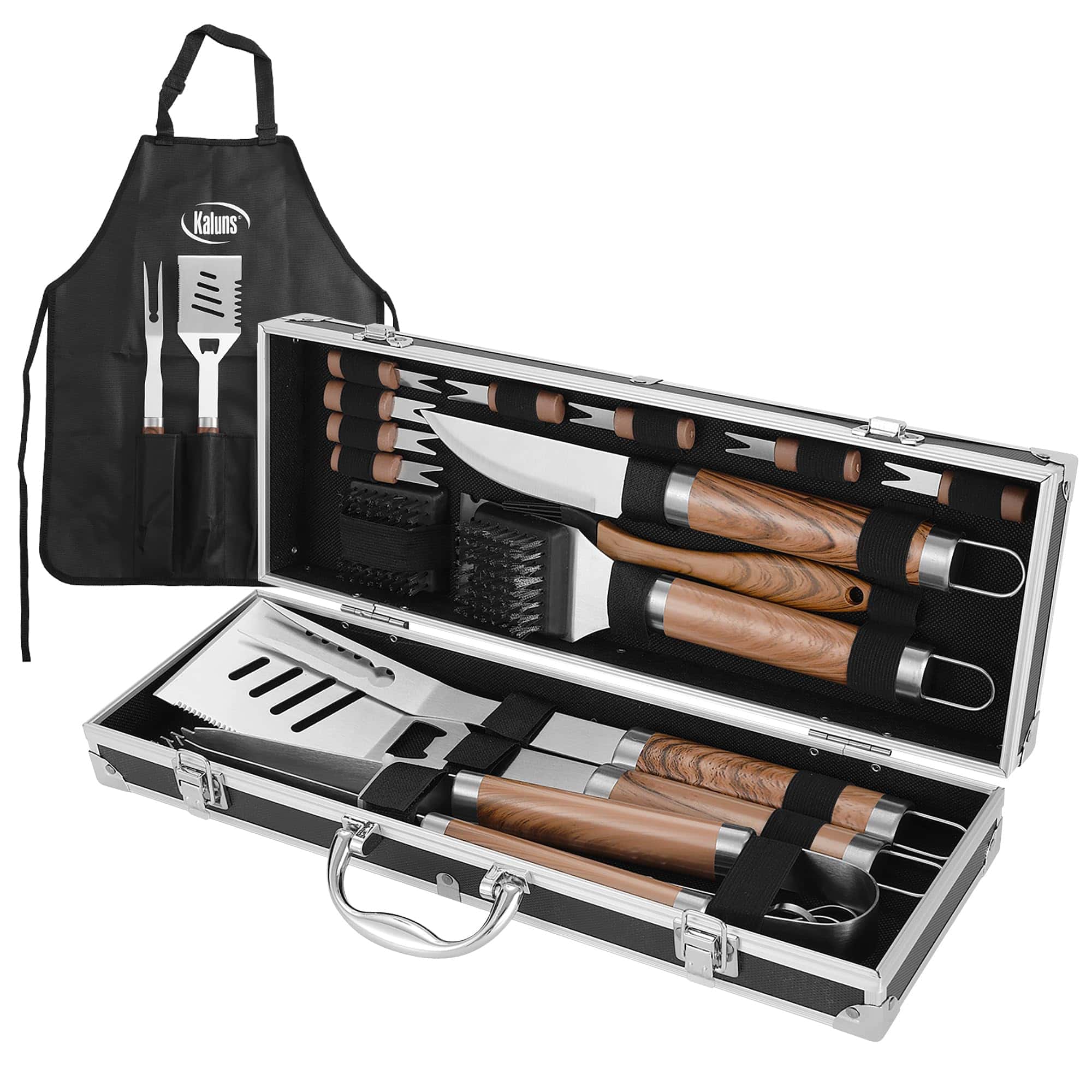 Juego de accesorios para parrilla Kaluns, Regalos para papá - Imagen 9