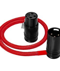 KONDOR BLUE | Cable XLR Recto de Bajo Perfil de 16 pulgadas