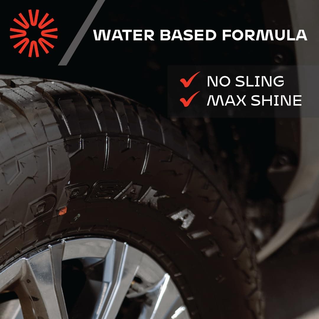 BLAZON Tire & Trim Dressing Spray - Brillo extremadamente - Imagen 5