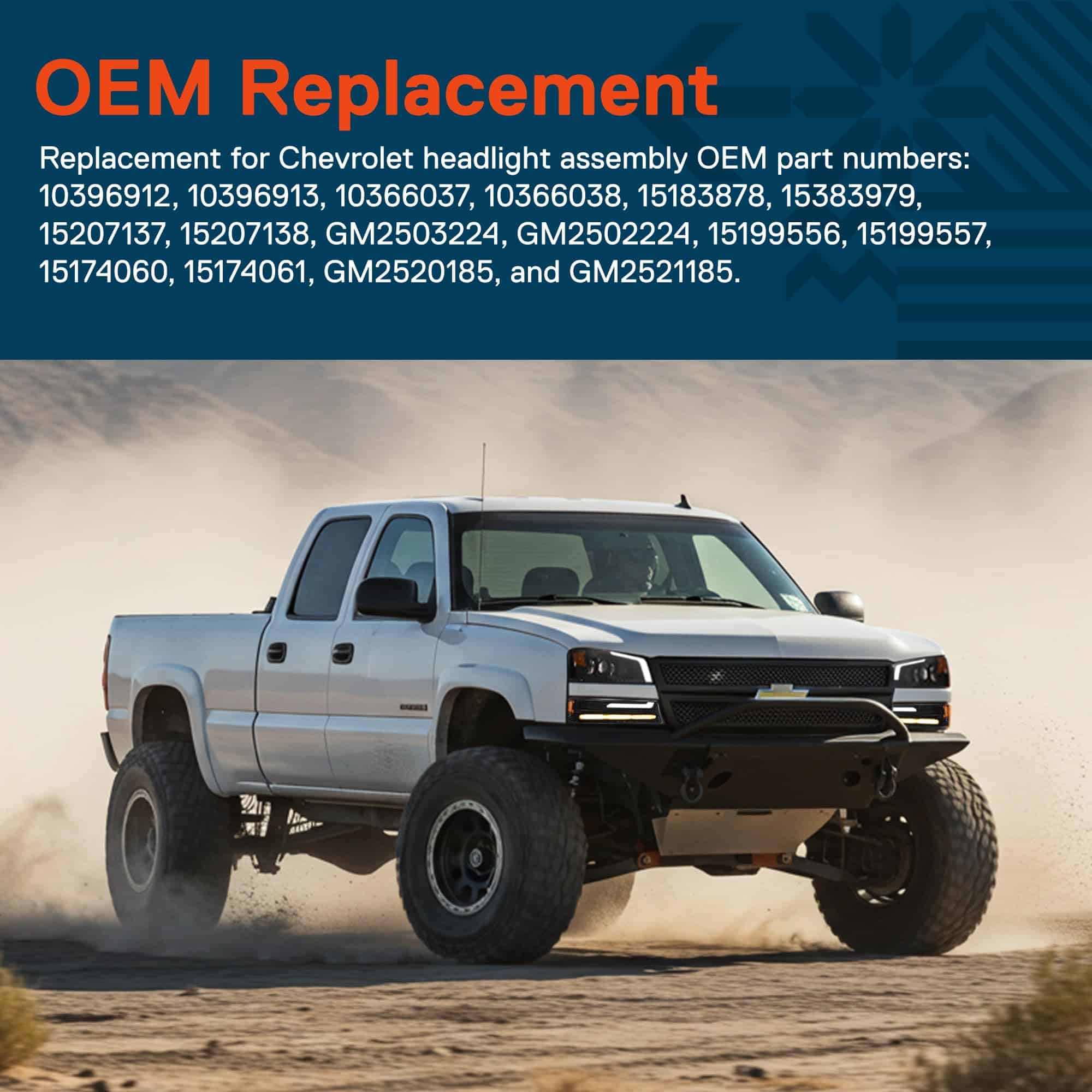 Ensamblaje de faros LED TRUE MODS de repuesto para lámpara - Imagen 9