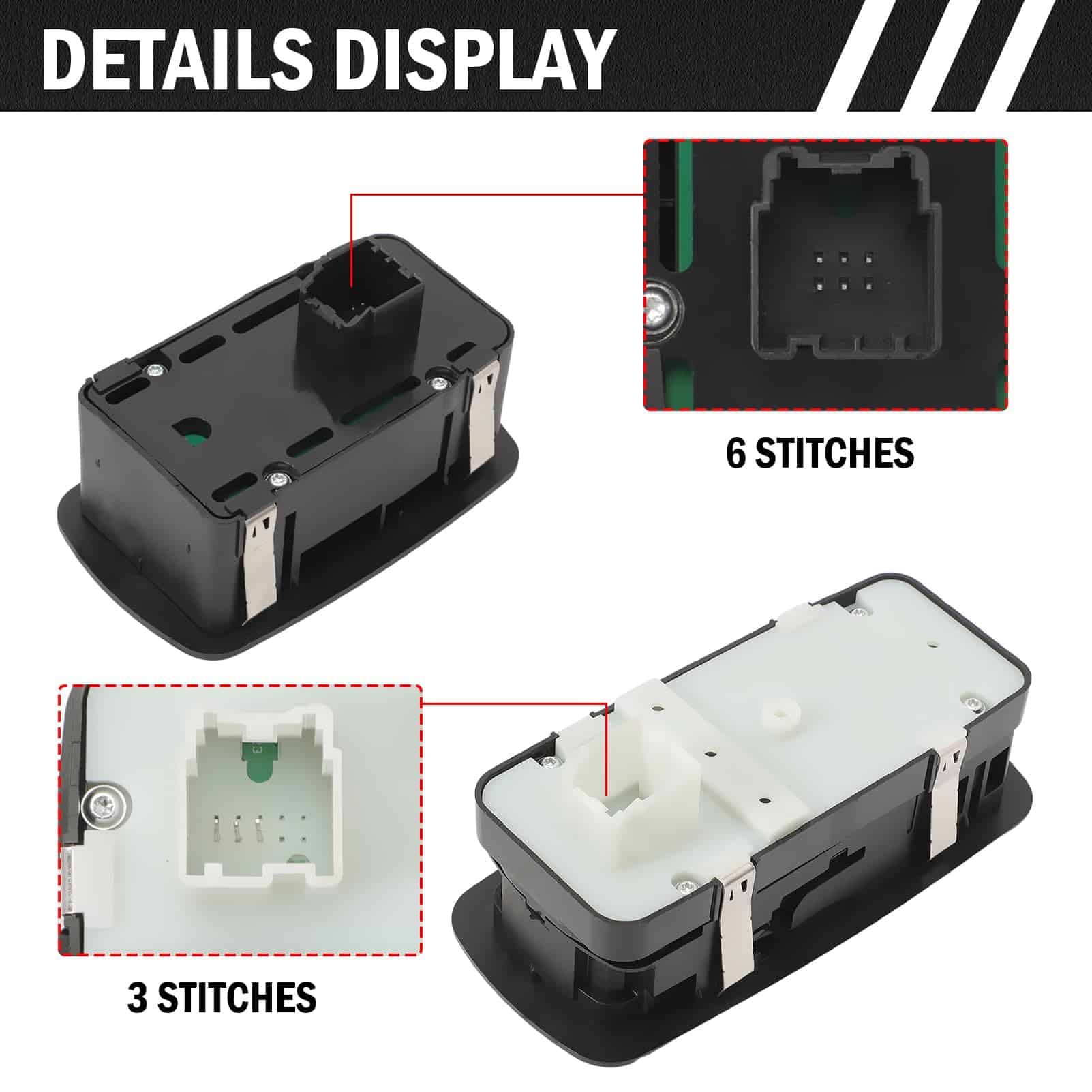 Fraylis 68183752AB 68183752AC Interruptor Principal de - Imagen 5