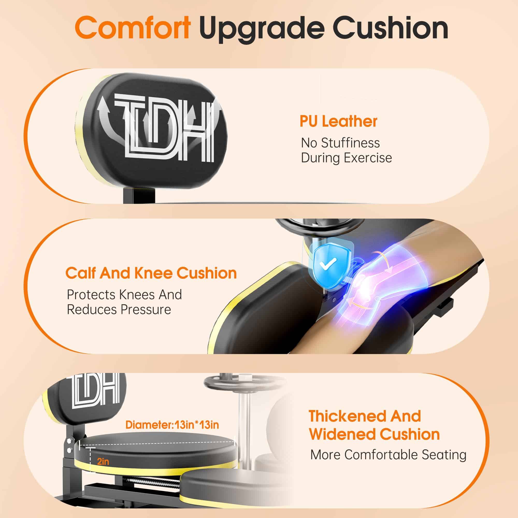 Máquina para estirar piernas TDH, equipo ajustable de - Imagen 7