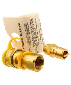 Kit de Conexión Rápida de Gas de 1/2" Actualizado -