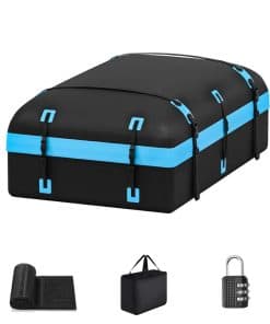 Bolsa de almacenamiento de carga en el techo del coche, 30