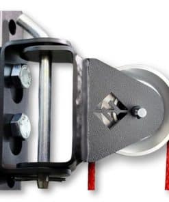 F&F STEEL Polea Giratoria Montada en Rack - Polea de 180