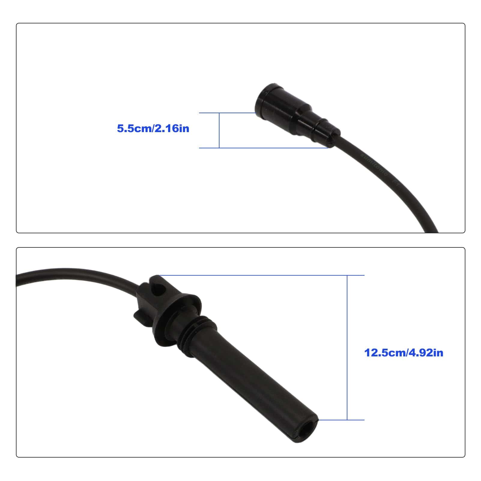 Juego de 8 cables de bujía de encendido de 7mm para 04-05 - Imagen 4