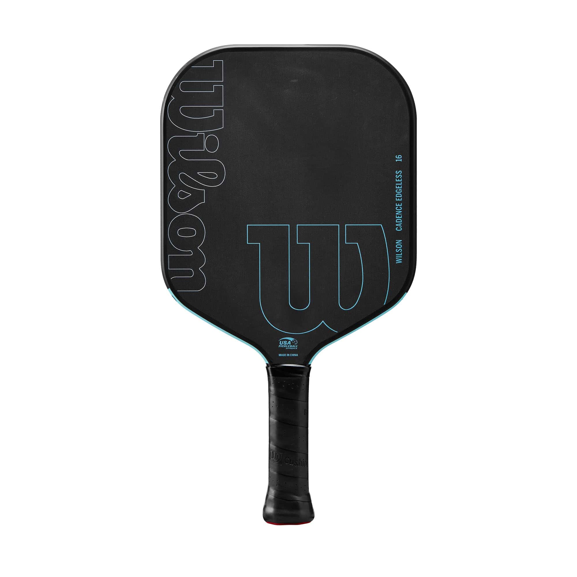 Paleta de Pádel Wilson Cadence Edgeless 16 Negro/Azul Claro