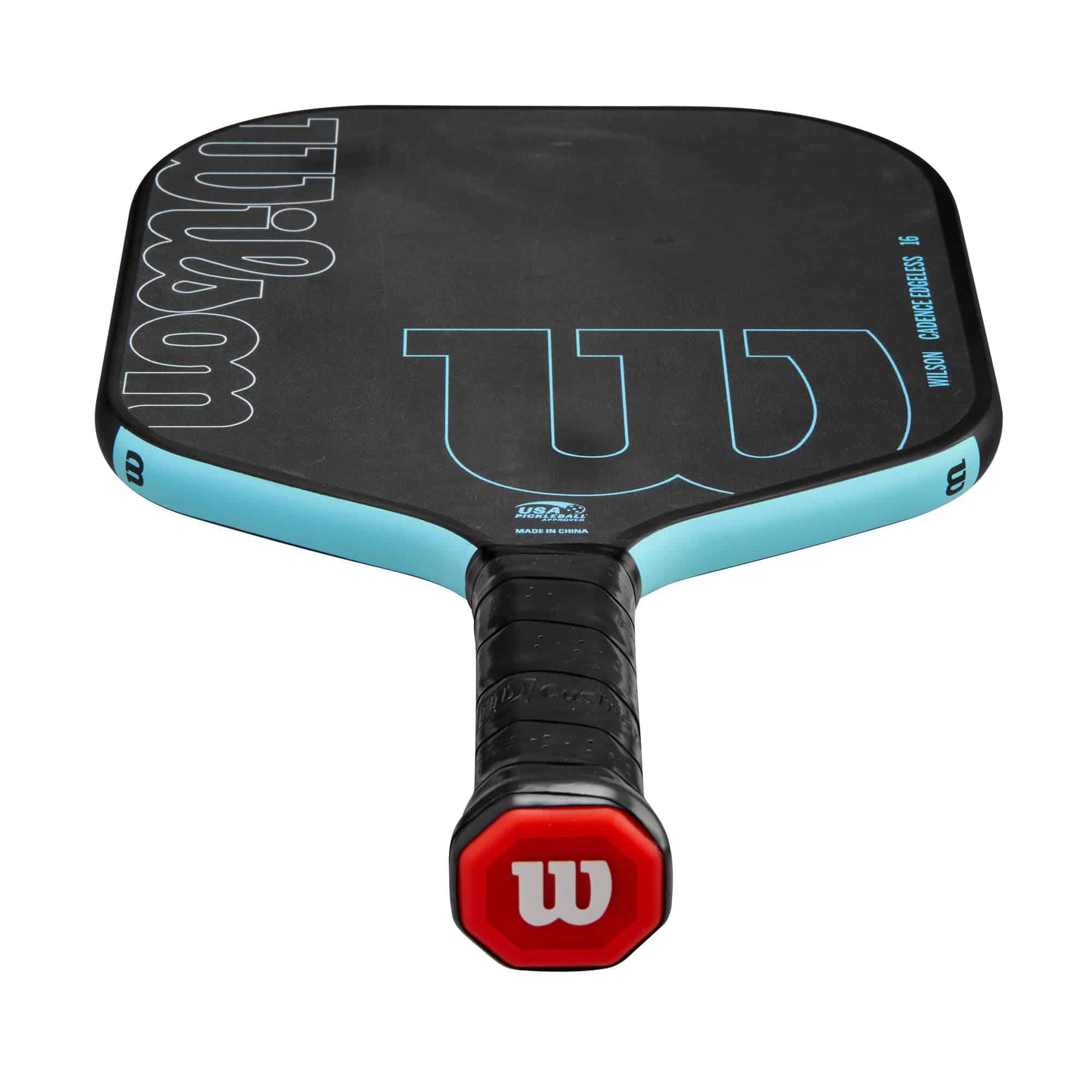 Paleta de Pádel Wilson Cadence Edgeless 16 Negro/Azul Claro - Imagen 4