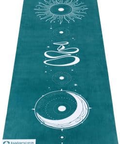 Tapete de Yoga 5mm Antideslizante de Caucho Sintético & TPE