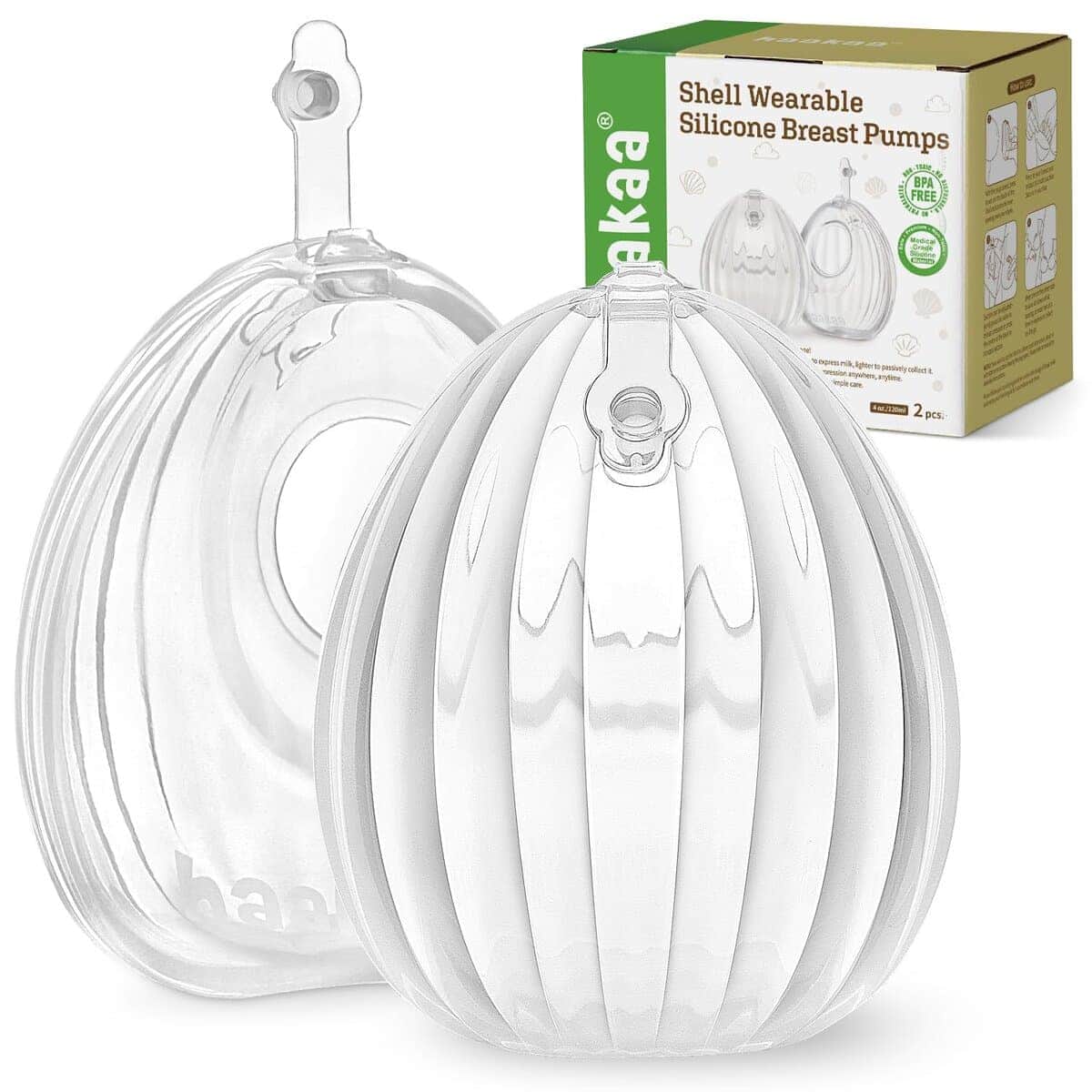 Extractor de leche Haakaa, Extractor de leche en caparazón