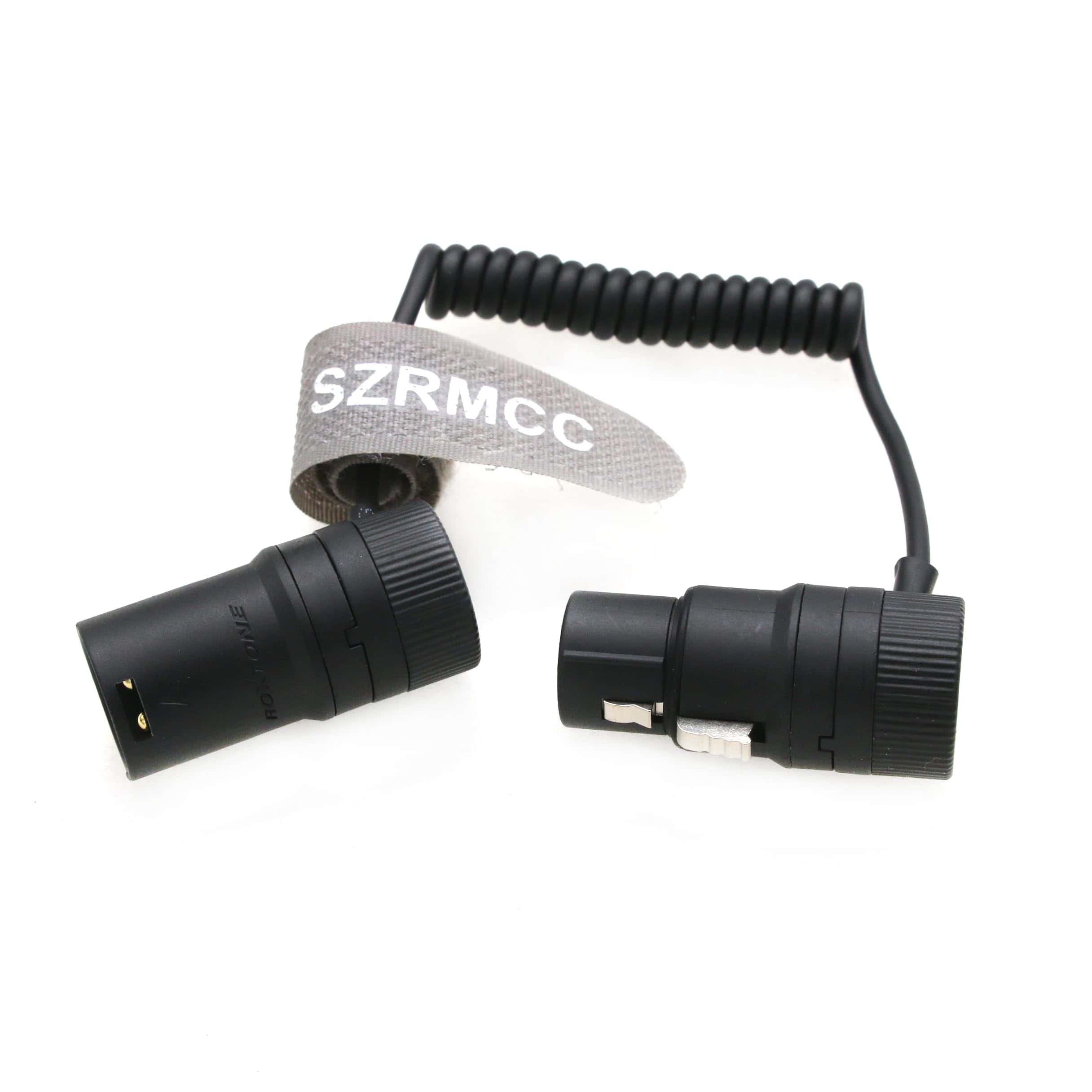 Cable en ángulo recto macho a hembra XLR de 3 pines de - Imagen 3