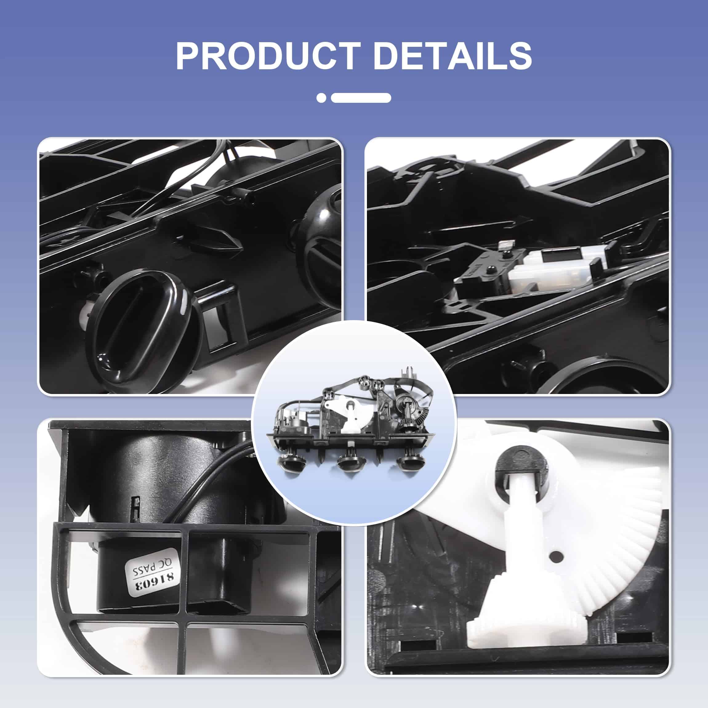 Conjunto de interruptor de control de clima de calefacción - Imagen 6