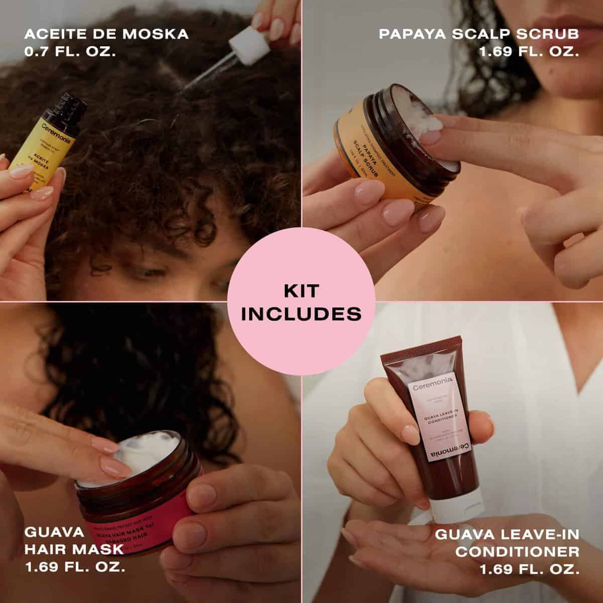 Kit de Bienestar para el Cabello Ceremonia, Paquete Semanal - Imagen 5