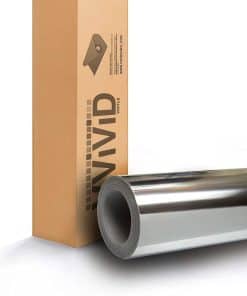 Pelicula Adhesiva de Vinilo Cromado Plata Brillante VViViD