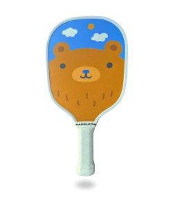 Paleta de pickleball para niños conejito/osito de peluche -