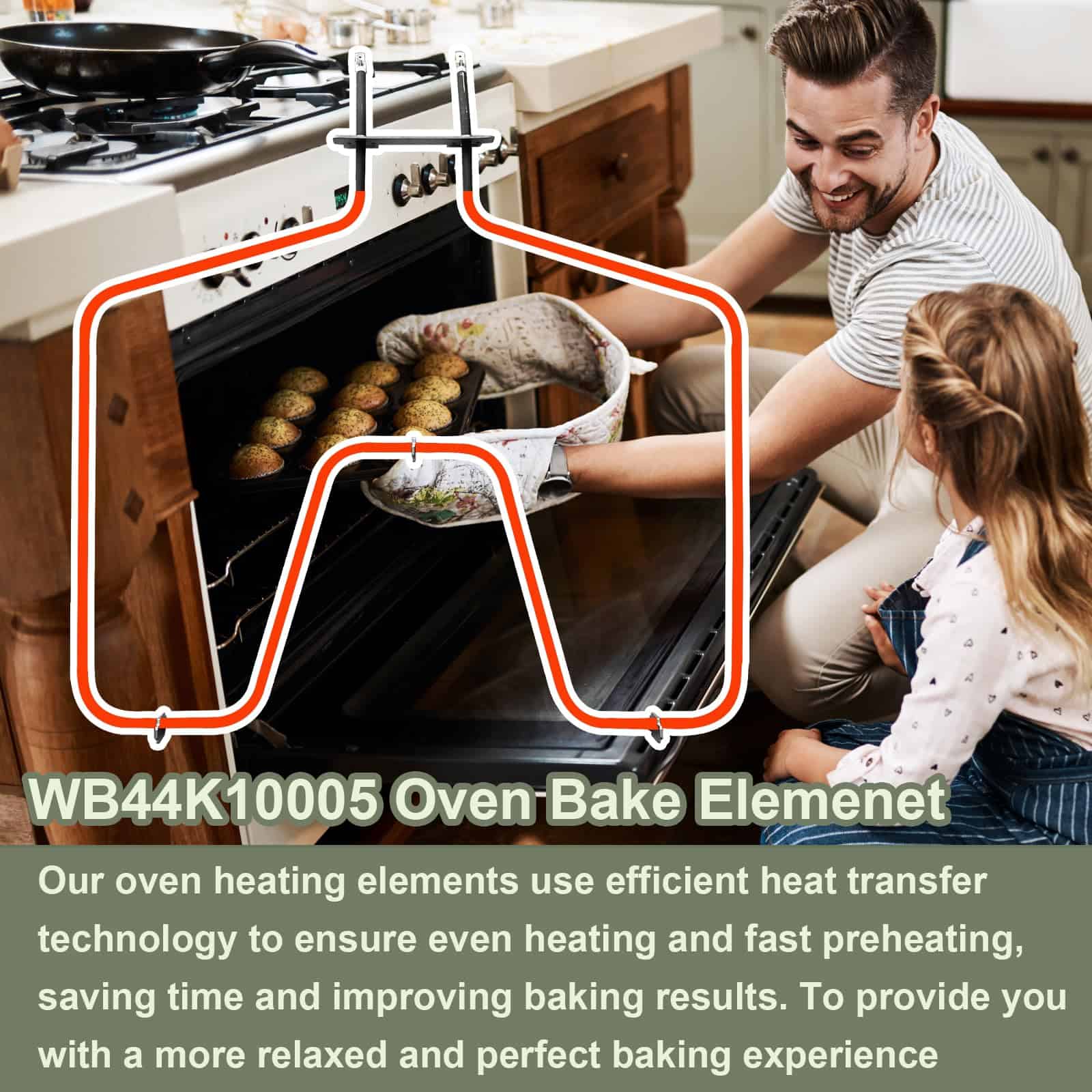 Elemento Calefactor para Horno GdTenyuanHeki WB44k10005 - Imagen 5